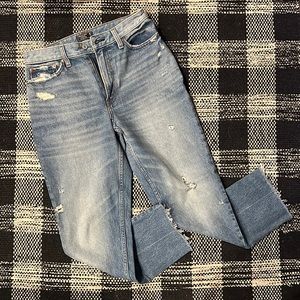 Women’s Abercrombie & fitch denim mom jeans